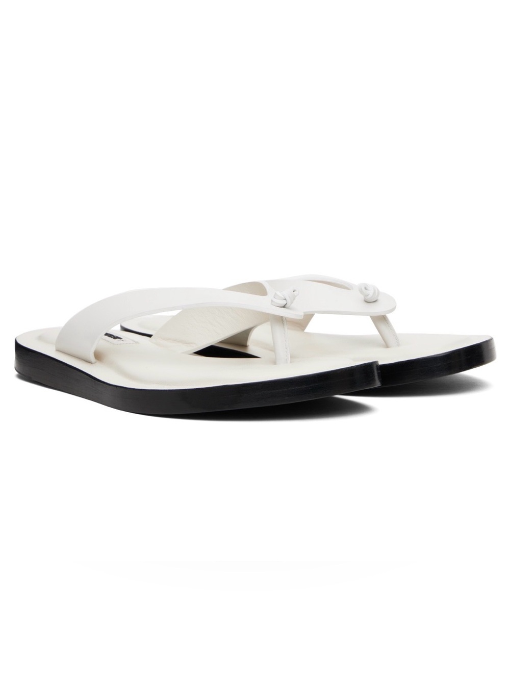 Jil Sander White Sandals, brand new! Size 8